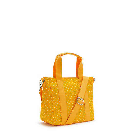 Torby Tote Kipling Asseni Mini Printed Żółte | PL 1752FD